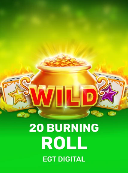 20 Burning Roll game tile